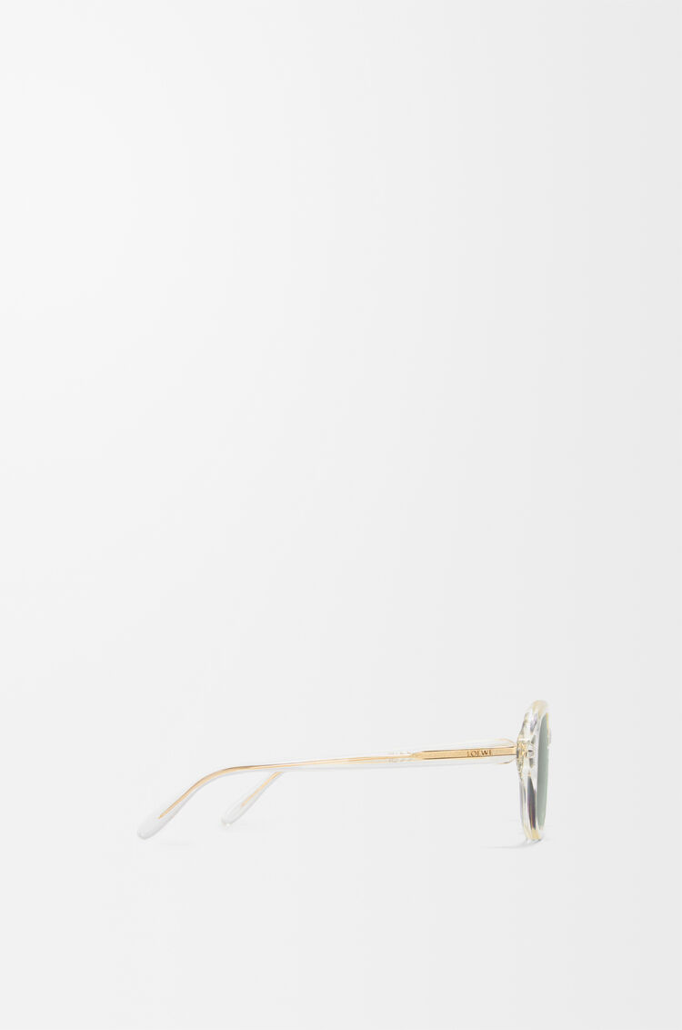 Alpha Slim Sunglasses Champagne - LOEWE